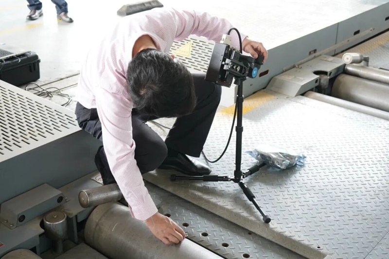 Anche deltog i kalibreringstesten på stedet for EV-sikkerhedsrelateret standard